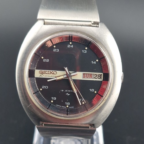 Vintage retro seiko 7005 6020 - retro, 7005-6020
