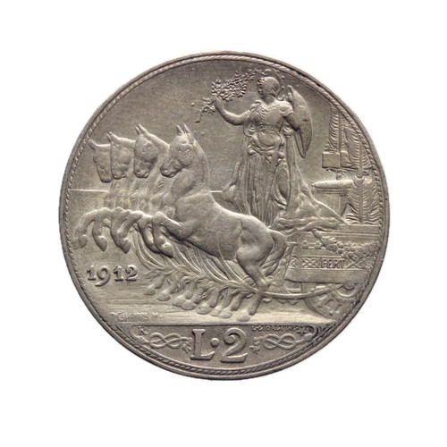 Regno italia 2 lire - -,