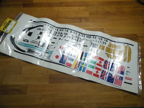 Vintage kyosho be9 stickers - vintage,