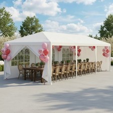 Gazebo 3x9m Impermeabile Tenda