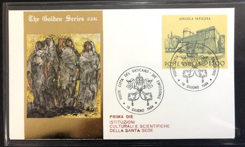 Fdc vatican the golden - vatican,,