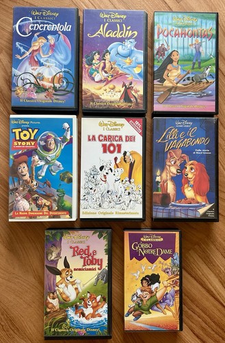 Vhs cartoni animati - cartoni,