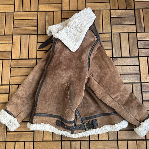 Giacca shearling aviatore