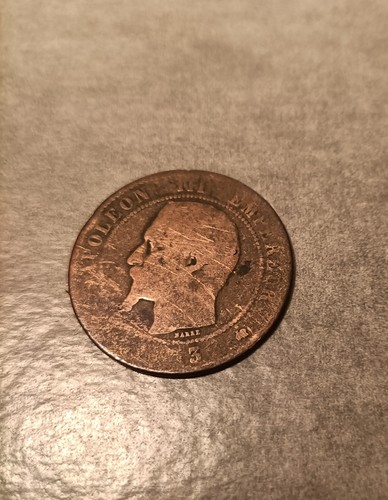 Moneta antica centimes - 1,