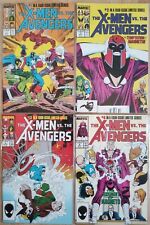 Lotto Fumetti The X-men Vs The Avengers #1,#2,#3,#4 Complete Limited Serie 1987