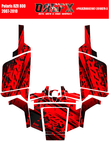 Kit grafica d79 polaris rzr - kit,