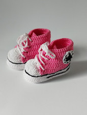 Scarpine Neonata fatte a mano