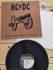 AC/DC - For Those About to Rock reissue 80s vinile 33 giri vinyl record LP acdc