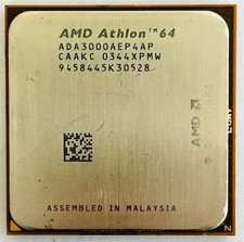 AMD Athlon ADA3000AEP4AP 64 3000+ socket 754 2,0 GHz processore - Clawhammer Core