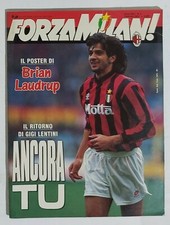 08444 Forza Milan 1994 a. XXVI n° 02 - Lentini - Poster pag centrali Laudrup