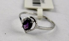 L42 Ametista Anello ovale