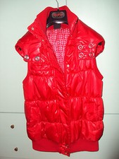 SMANICATO PIUMINO ROSSO ZARA TAGLIA 40