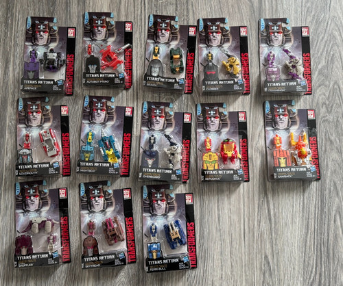 Lotto figurine transformers - lotto,