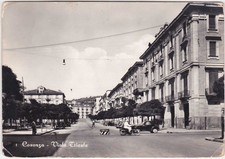COSENZA - VIALE TRIESTE - FIAT 500 TOPOLINO - VIAGG. 1953 -15403-