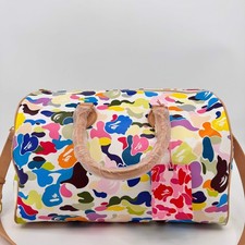 Borsa Bape multicolore mimetica Boston 40 LIVESTREAM