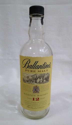 Bottiglia vuota ballantine - bottiglia, ballantine's