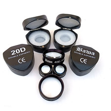 Combo lente diottria 20D 40D