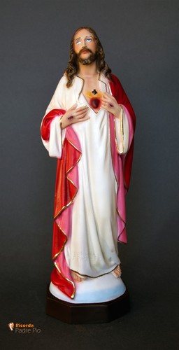 Statua sacro cuore - sacro, gesù