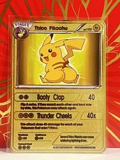 Thicc pikachu gold - pikachu,