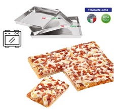 TEGLIA PLACCA PER PIZZA FOCACCE RETT IN LATTA DI FERRO FORNO PIZZERIA 12 2024