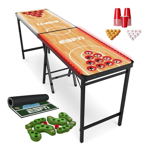 Tavolo pong combinato - tavolo, led