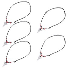  5 Pcs Collana Dente Di Squalo