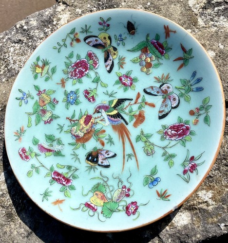 Antico piatto celadon cinese