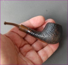 Pipa in radica Compact lunga appena cm. 11 vintage