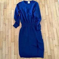 Abito In Felpa Jijil Blu Tg 40