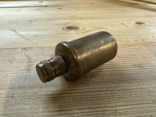 Antique tecalemit copper - tecalemit, brass
