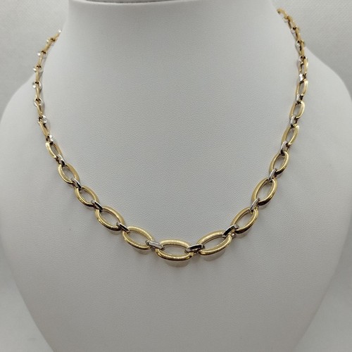 Collana oro 18k girocollo - collana,
