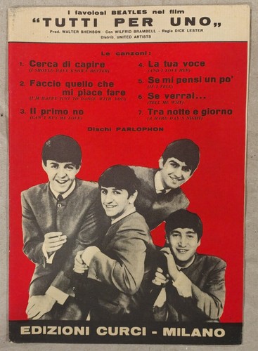 Beatles tutti per uno - beatles, "tutti