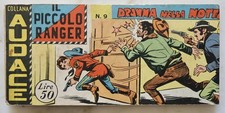 IL PICCOLO RANGER striscia ( 3 ) III terza sr. n.  9 -Araldo 1960- PER RESTAURO