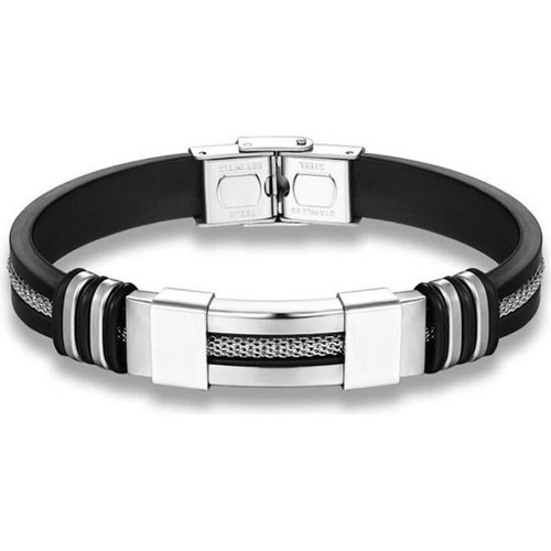 Bracciale acciaio inox - acciaio,