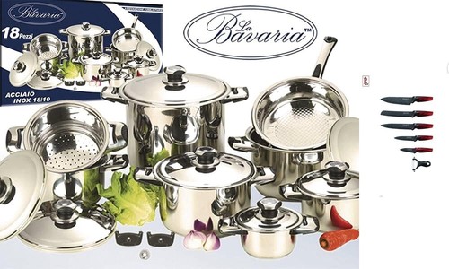 Batteria pentole bavaria - batteria,