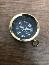 Bussola tascabile in ottone