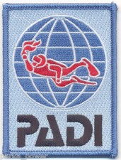 Distintivo subacqueo ricamato