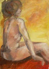 Dipinto ad olio impressionista