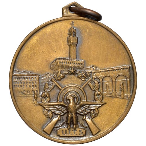 Medaglia tiro segno firenze - tiro, a