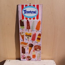 Insegna tabella gelati - tabella,