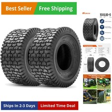 2PCS 15x6.00-6 Pneumatici per