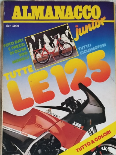 Almanacco junior moto 1985 - almanacco,