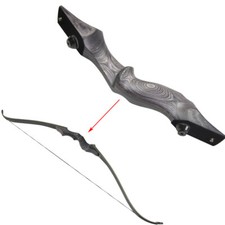 Arco riser 15" tiro con l'arco