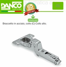 CERNIERA DANCO REGOLABILE COLLO 18 COMPLETO DI BASETTA