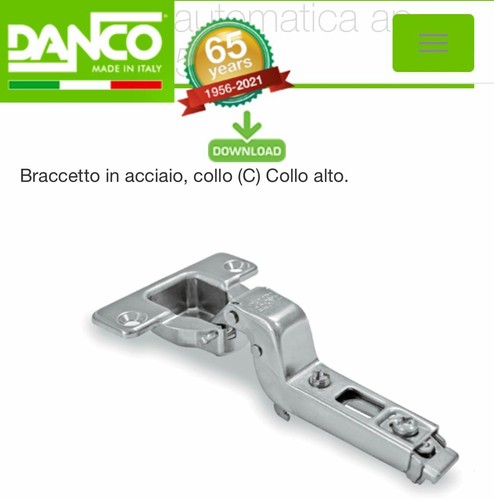 Cerniera danco regolabile - cerniera,
