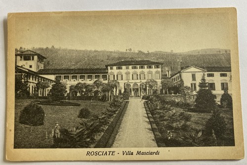 Cartolina bergamo rosciate - bergamo,