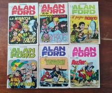 ALAN FORD LOTTO 6 FUMETTI