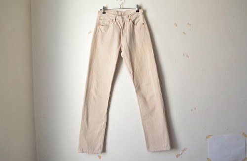 Jeans vintage levis 501 beige - levis,