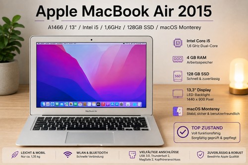 Apple macbook air 2015 a1466 - apple,