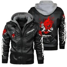 Costume originale con cappuccio Samurai 2077 Gaming Cosplay Jacket...